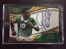 2013 Topps Tier One Pele On-Card Auto SN 35/50 🇧🇷🐐⚽️