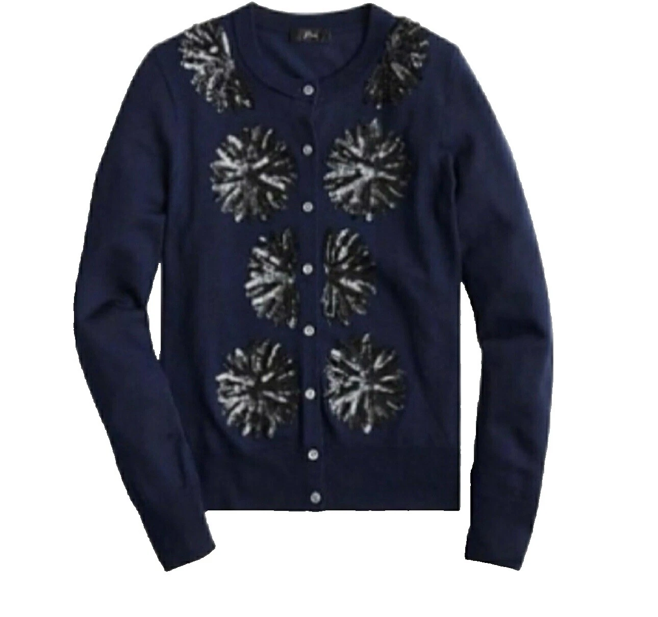 Lana Floral Suéteres J.CREW Cardigan para Mujer