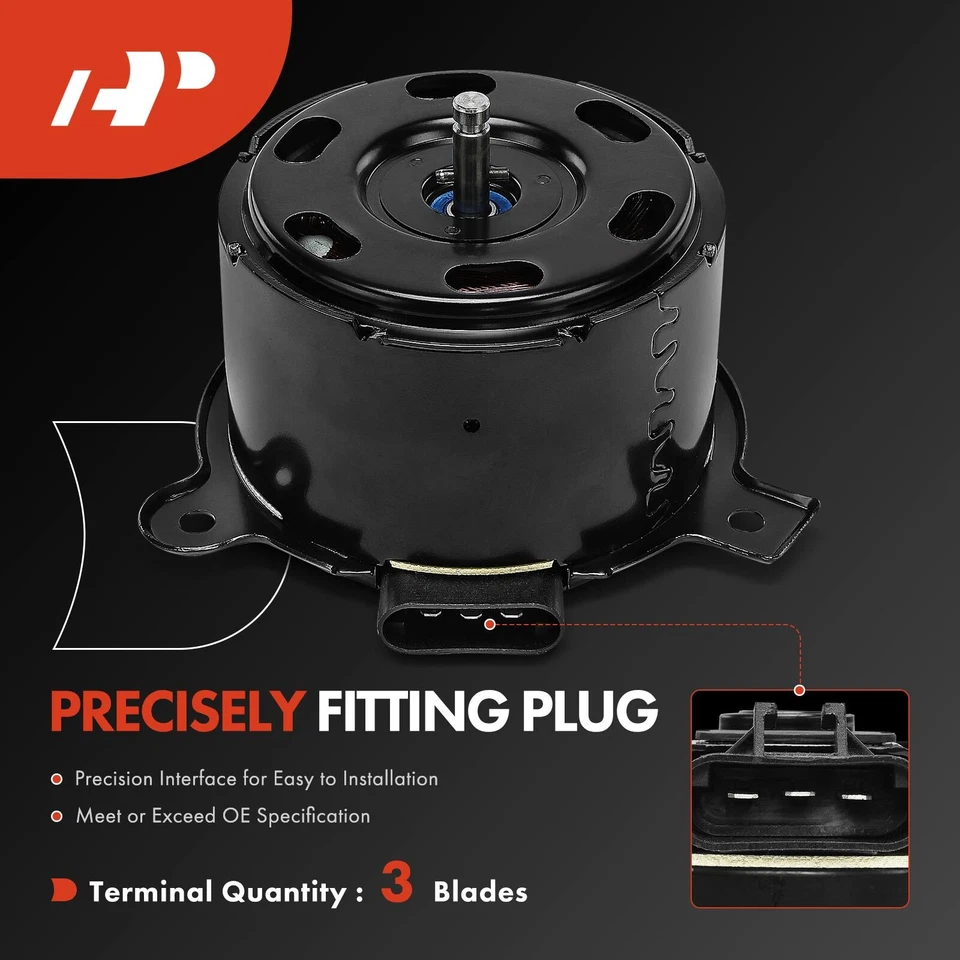 Radiator Fan Cooling Motor for Ford Taurus Mustang Lincoln Continental Mercury - Image 3 of 4