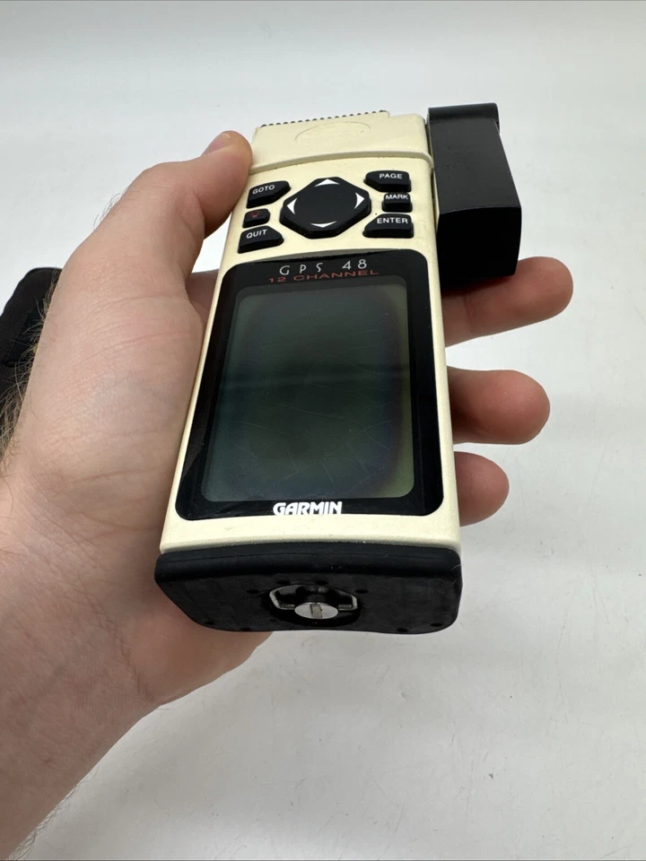 Garmin GPS 48 Handheld Navigator 12 Channel UNTESTED.  8 - Image 3 of 4