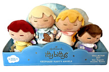 Hallmark Mary's Christmas Angels Plush Set of 4 Keepsake New in Box