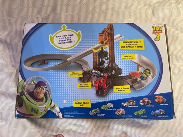 New Unopened Hot Wheels 3 Toy Story Claw Rescue Shelf-Wear