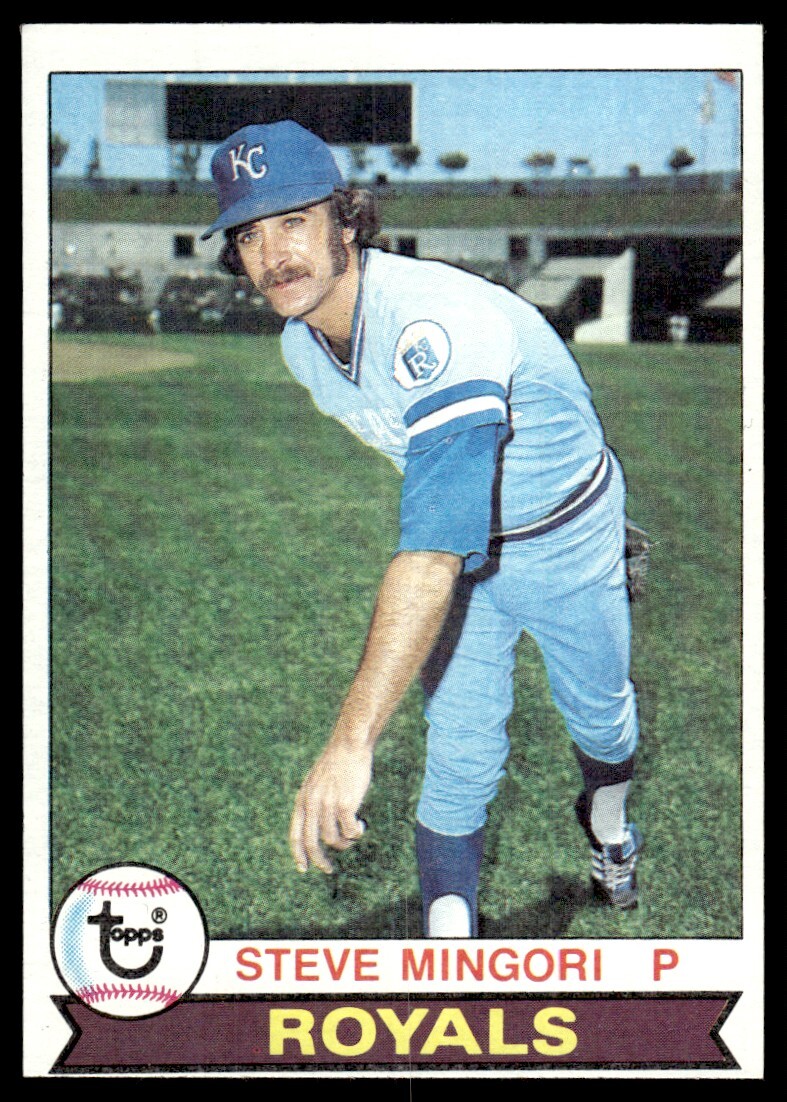 1979 Topps Steve Mingori Kansas City Royals #72