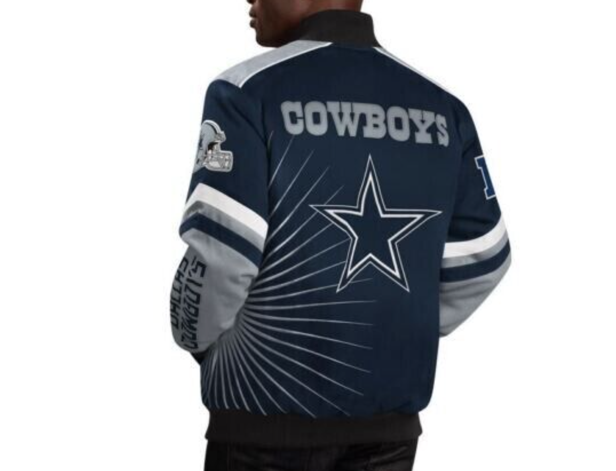 Fleece Jacket Reversible Jackets Dallas Cowboys Youth Jacket