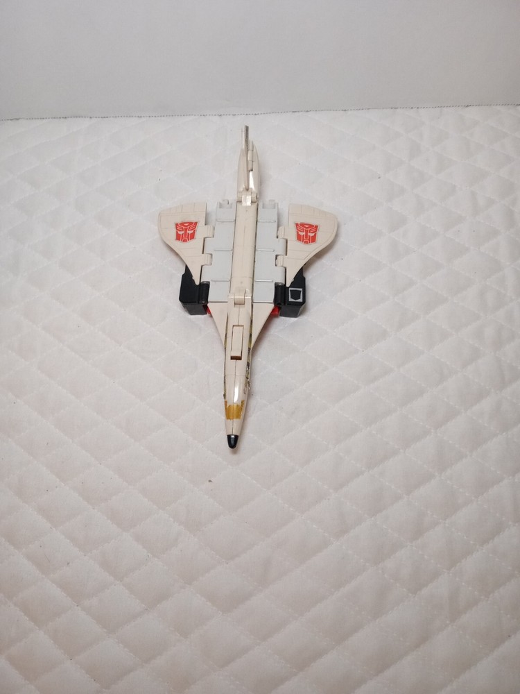 Vintage 1985 Takara Hasbro G1 Transformers Silverbolt Jet Figure Incomplete