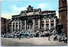 Postcard - Fountain of Trevi - Rome, Italy