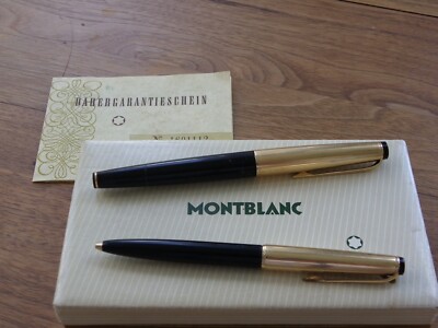 1960 Montblanc MEISTERSTÜCK Nr.74 Füller +Nr.78 Kugelschreiber mit Originalcase