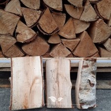 Brennholz Birke | Palette von 1,0 RM | Getrocknet und 25 cm Holzlänge