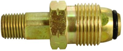 JR Products 07-30075 1/4'' MPT x POL Excess Flow POL