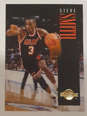 Steve Smith Miami Heat 1994-95 SkyBox Premium NBA Basketball Trading Card  90
