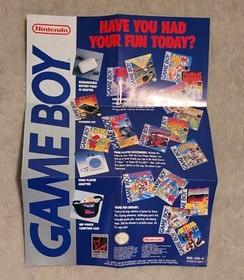 Nintendo Lot of NES/SNES/64/GameCube/Gameboy poster, Manual, Demo And More