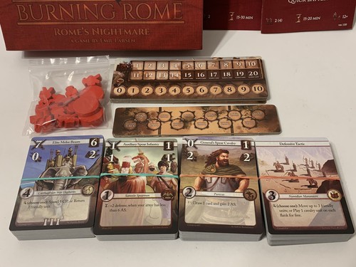 Sun Tzu Burning Rome: Rome's Nightmare - Kartenspiel Emil Larsen - KOMPLETT! - Bild 3 von 5