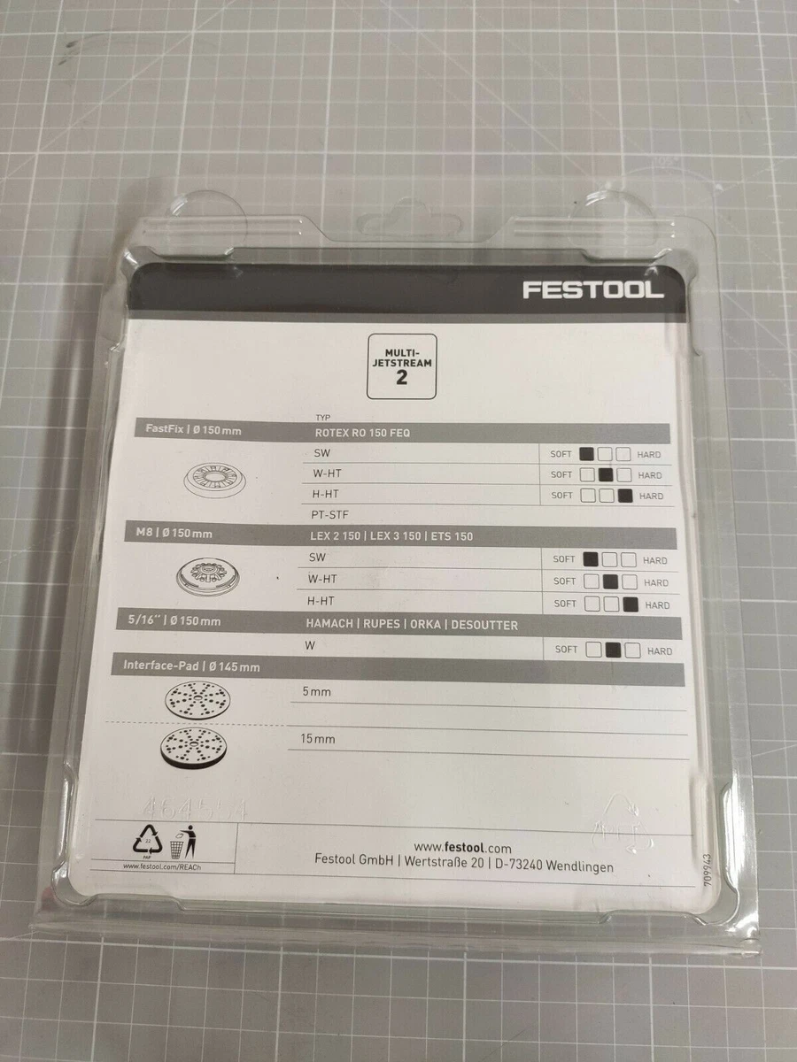 Festool 202464 Multi Jetstream2 Soft Pad for Ets/etsc 150  