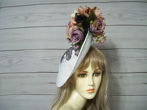 Cappello Fascinatore Cavallo Nero, Cappello Fascinatore Kentucky Derby, Cappello Tea Party, Ascot - Foto 2 di 7