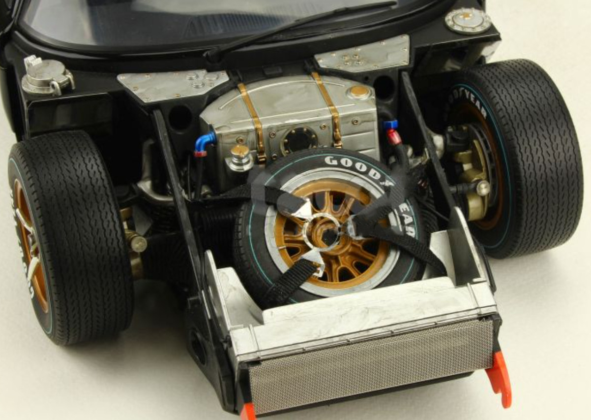 Ford GT40 Race Car Le Mans Racing w/V8 Engine/Custom Metal Body 1:12 SCALE MODEL