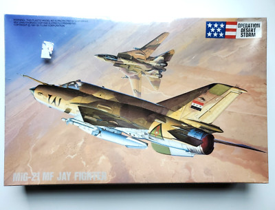 Fujimi 1:72 MiG-21 MF Jay Fighter Airplane Model Kit 27024 H-24 SEALED