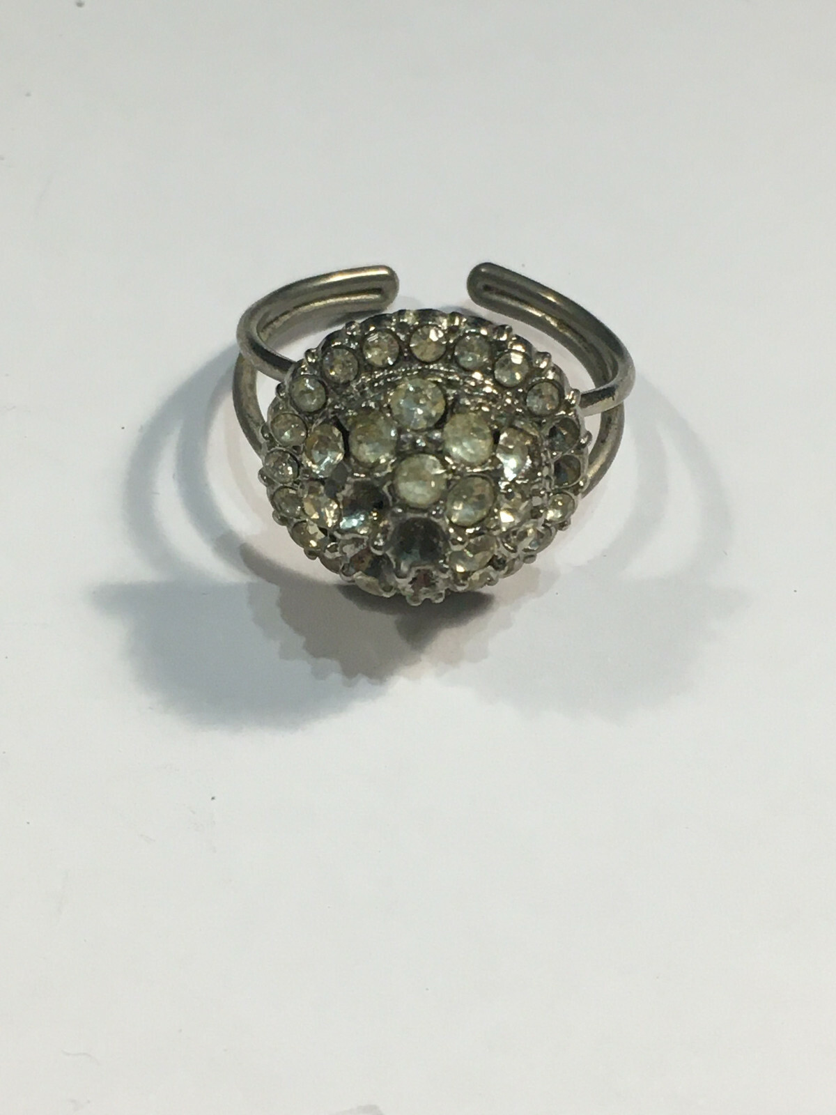 Bague fantaisie créateur vintage, taille 57