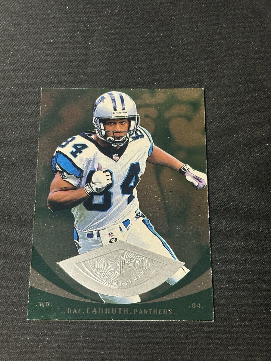 1998 SPx Finite Radiance Panthers Football Card #138 Rae Carruth