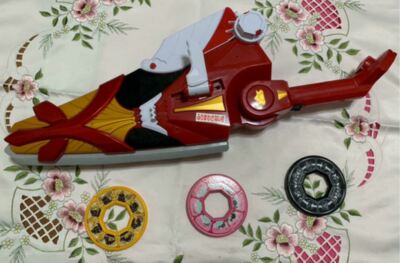 Power Rangers Samurai Sentai Shinkenger DX Rekka Daizantou Fire Smasher BANDAI