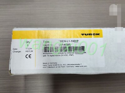 1PCS NEW TURCK TBEN-L1-16DIP Bus Module DHL Fast delivery