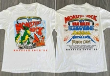 1988 Monsters Of Rock Tour Concert T-Shirt, Monsters Tour '88 Shirt, 90s Rock To