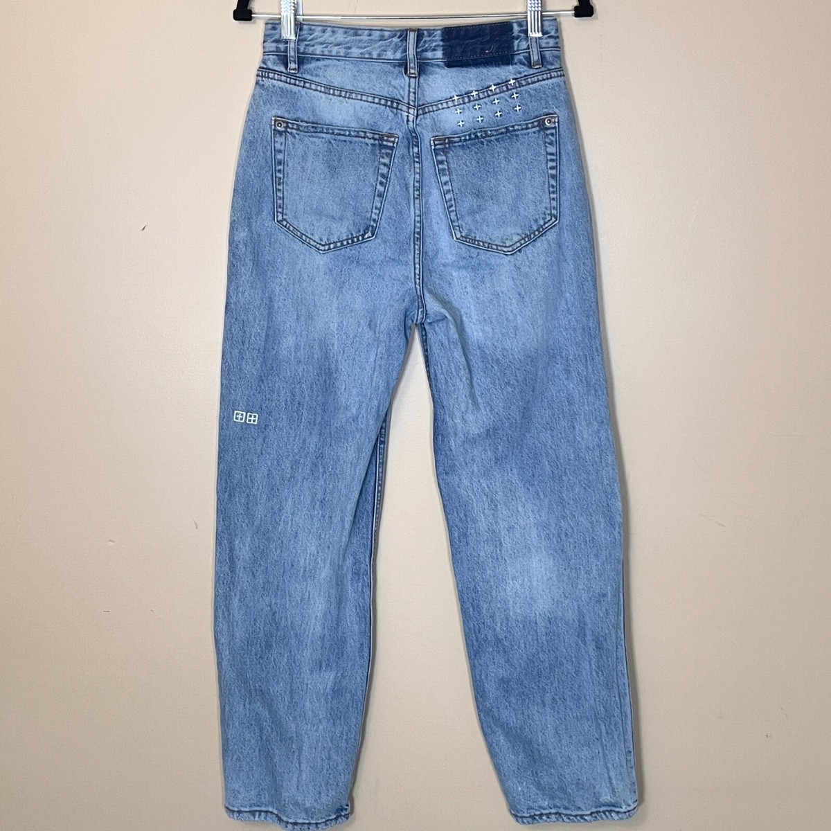 Ksubi Brooklyn Skream Trashed Straight Jeans - Women's Size 27