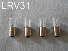 4x HITACHI 18v Flashlight Replacement Xenon Bulbs Top Quality 12+ Year Seller