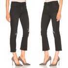 New rag & bone High Waist Dark gray cropped Flare jeans Capri sz 30/10 USA made  — photo 4