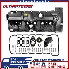 Valve Cover w/ Gasket & Bolts For BMW E70 E82 E90 X5 128i 328i 528i 11127552281