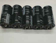 10Pcs Nichicon 25V 6800UF Snap In Capacitor