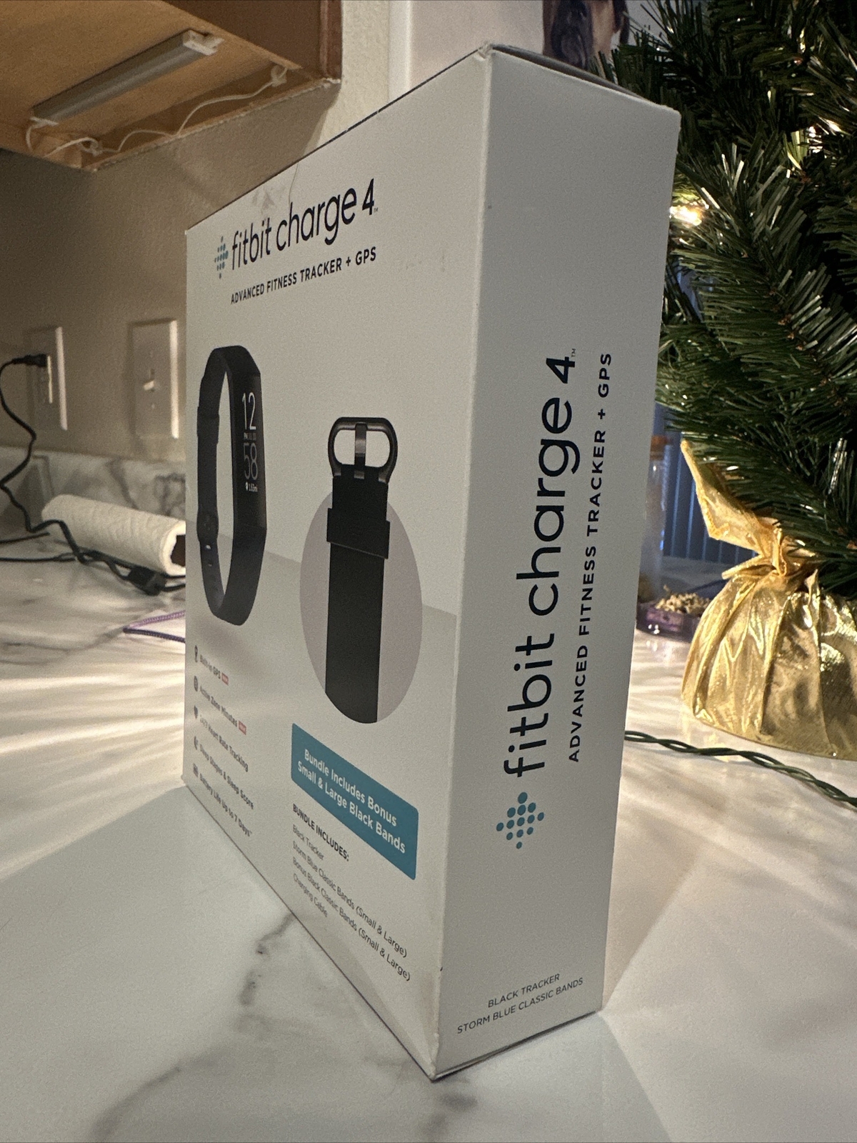 Fitbit Charge 4 FB417BKNV Fitness GPS Tracker Blue eBay