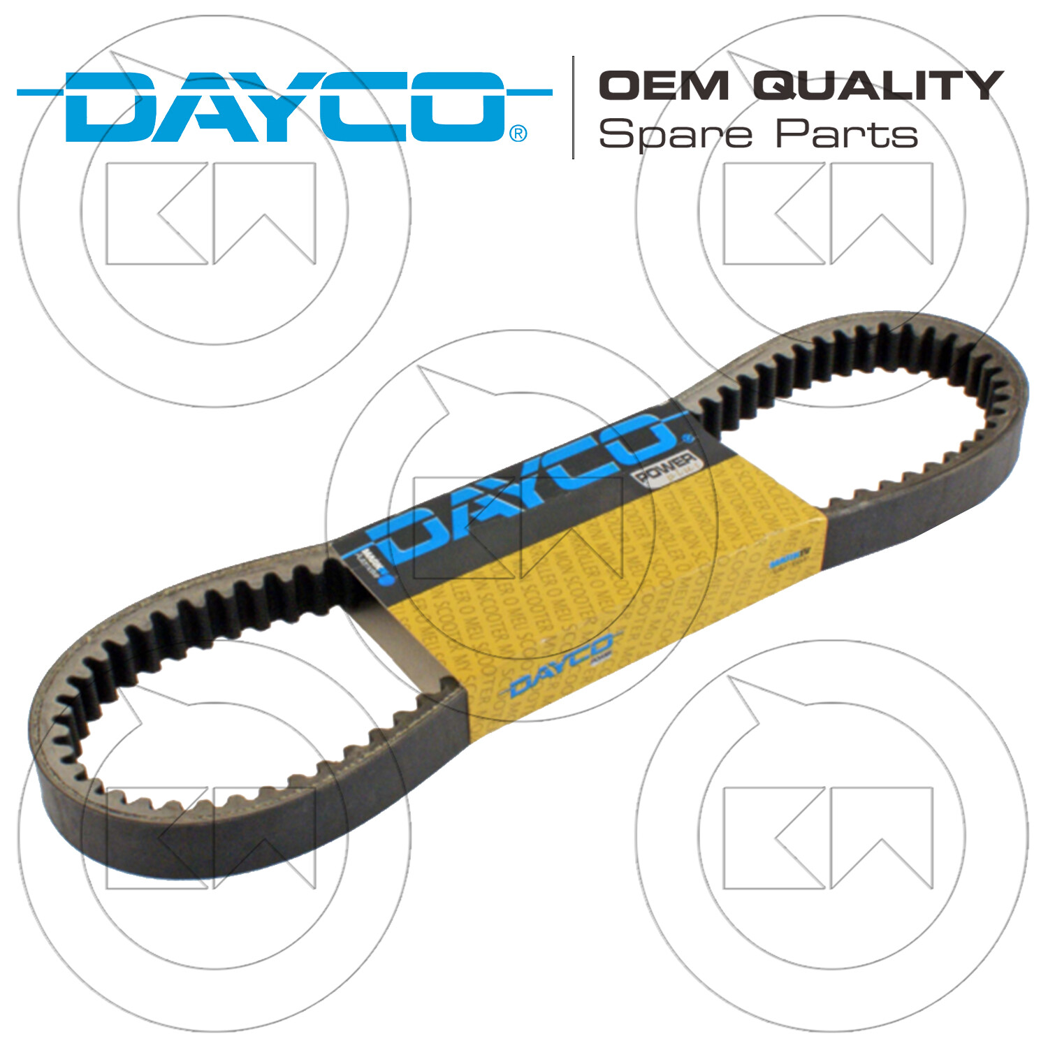 CINGHIA TRASMISSIONE DAYCO OEM QUALITY per SUZUKI UF ESTILETE 50 2000/2000 BA112