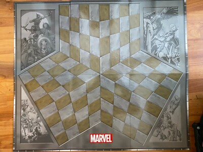 MARVEL CHESS COLLECTION 3D SCHACHBRETT BRETT FÜR EAGLEMOSS FIGUR FIGUREN MODELL