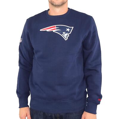 New Era NFL Team Logo New England Patriots Sweatpulli Herren dunkelblau 31041