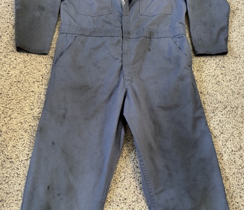 VTG Universal Overalls BI-SWING COVERALLS 46 Durable Press Jumpsuit DISTRESSED - Picture 4 of 23