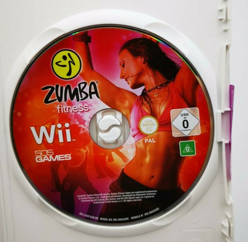 ZUMBA FITNESS PARTY WII WII U NINTENDO GIOCO USATO PER PAL DI DANZA CON CAMBINI - Picture 3 of 4