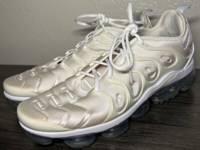 Nike Air VaporMax Plus White / Platinum 924453-100 Men's Size 12 *See Photos*