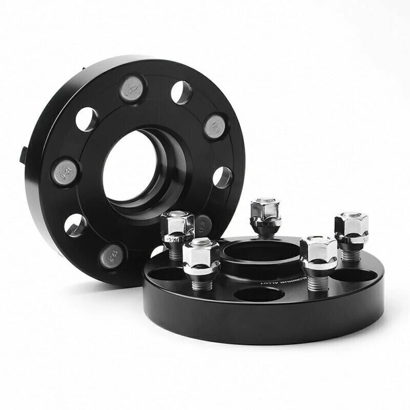 4pcs 5X112 66.6CB 25mm Thick Hubcenteric Wheel Spacer Adapters For Mercedes Benz - Image 3 of 4