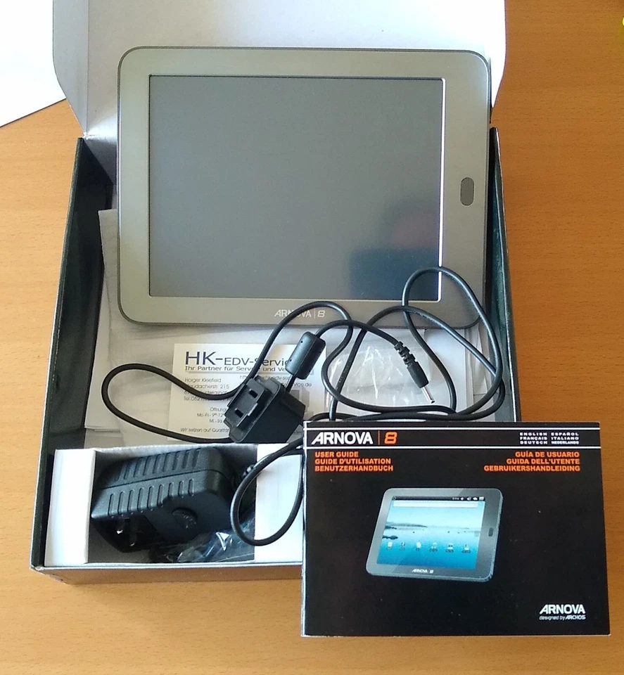 Arnova 8 Tablet mit OVP, startet nicht - Bild 3 von 4