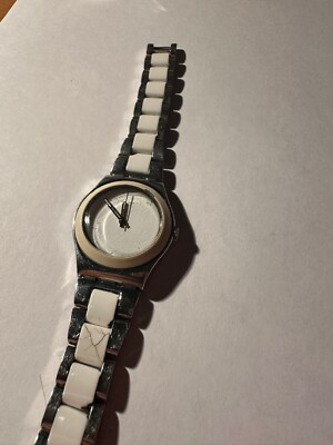 2005 Stainless Steel Swiss Made Swatch Lady Irony Watch for Women New Battery Ladies Swatch Irony Quartz Stainless Steel/Enamel Watch AG  main image 4