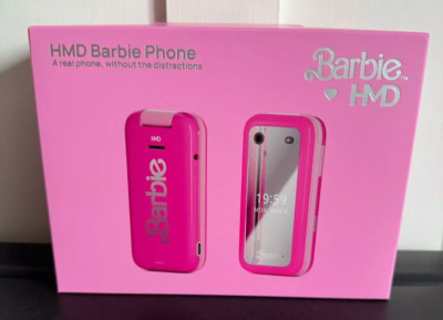 Offizielles HMD Barbie rosa Handy Klapphandy. Unlocked Brandneu Verpackt