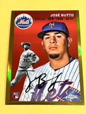 2023 Topps Chrome Platinum Jose Butto RC GOLD Refractor /50 Mets