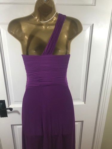 Stunning Coast Purple / Damson Lined Maxi Dress, UK 10, New Without Tags - Picture 6 of 7