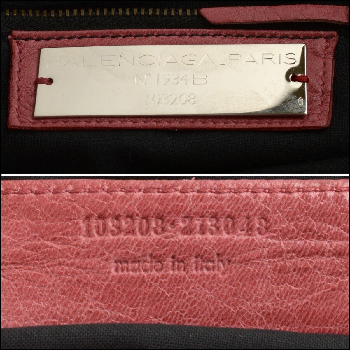 RDC14130 Authentic BALENCIAGA Vintage '04 Pink Chevre RDC14130 Authentic BALENCIAGA Vintage '04 Pink Chevre