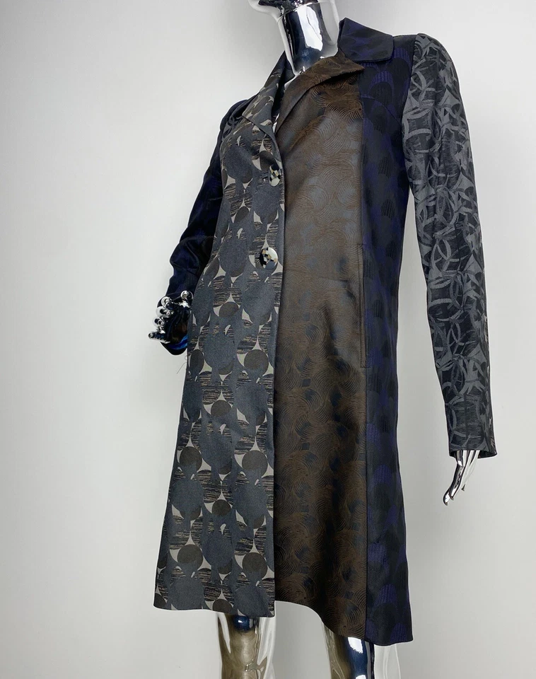 Custo Barcelona Multicolor Lightweight Coat Jacket - Image 2 of 4