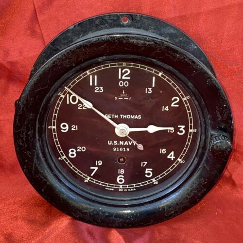 【antique】40's US.NAVY USN 置き時計 USA アメリカ antique】40's US.NAVY USN 置き時計 USA アメリカ US Navy Antique