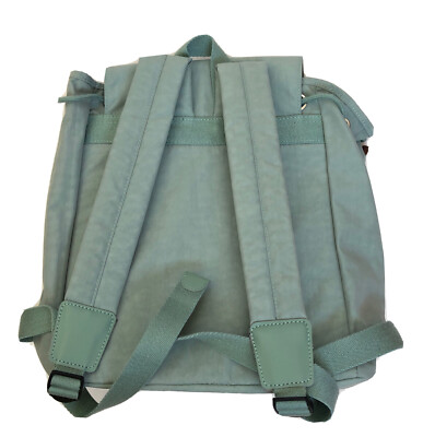 Kipling Green Nylon Backpack 14\