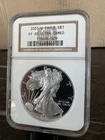 2001 W 1 oz. Silver American Eagle $1 NGC PF 69 Ultra Cameo