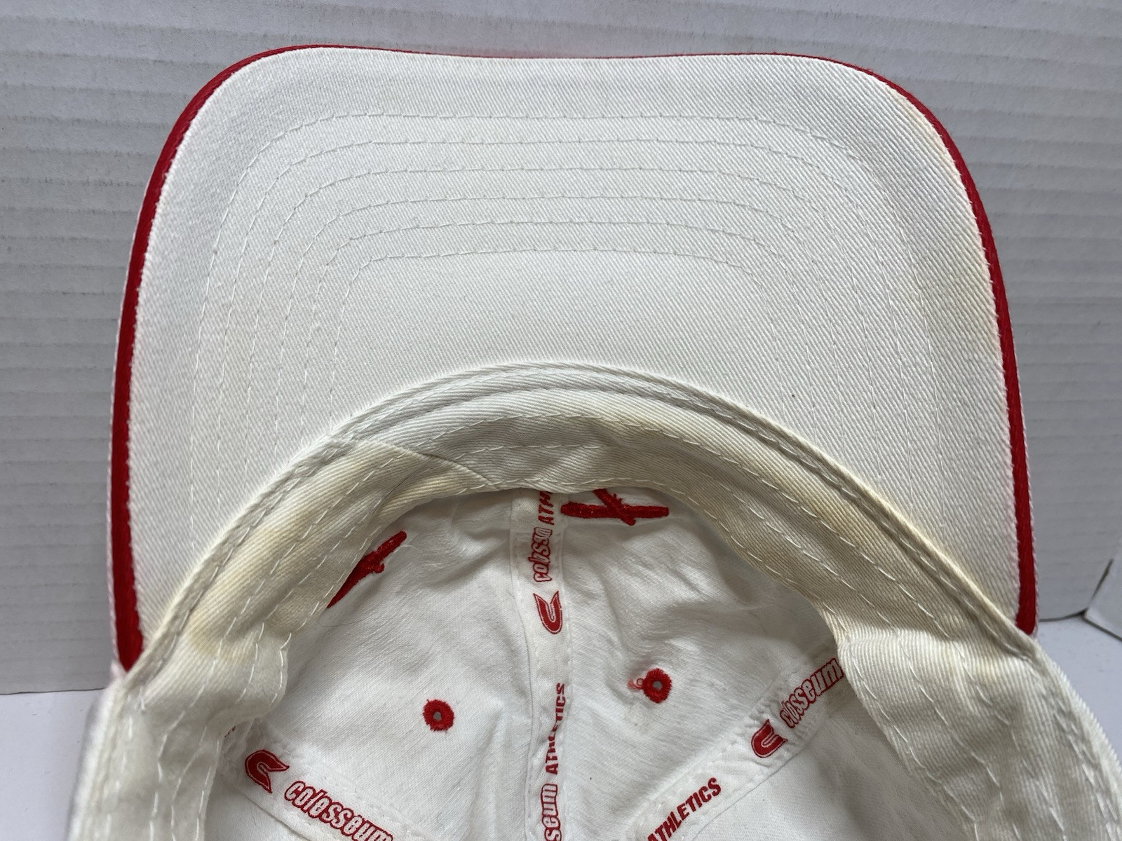 Texas Tech White Adjustable Strap-Back Hat Red Ra… - image 6