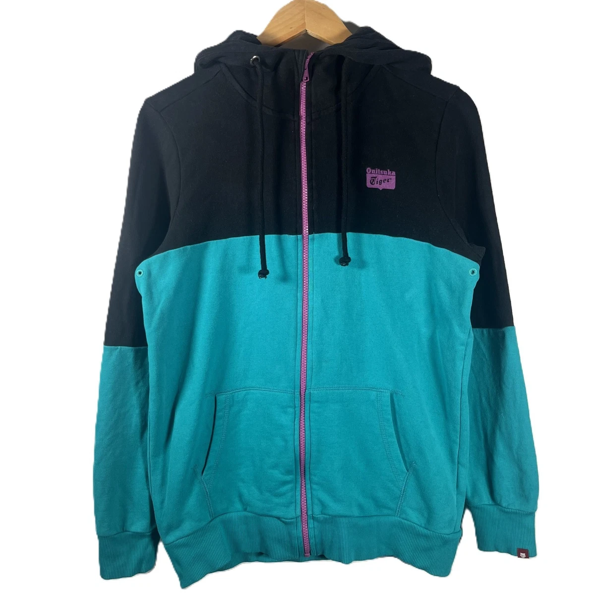Sweat à Capuche Onitsuka Tiger – Homme – Vert Camouflage – Taille M